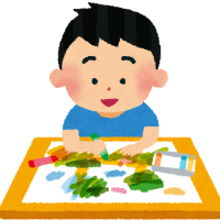 幼児教室の美術レッスン